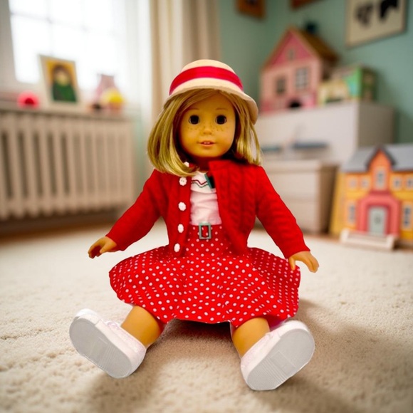 American Girl Doll Kit detective outfit 1 doll 1 bag & many accessories 👀 - Picture 16 of 16